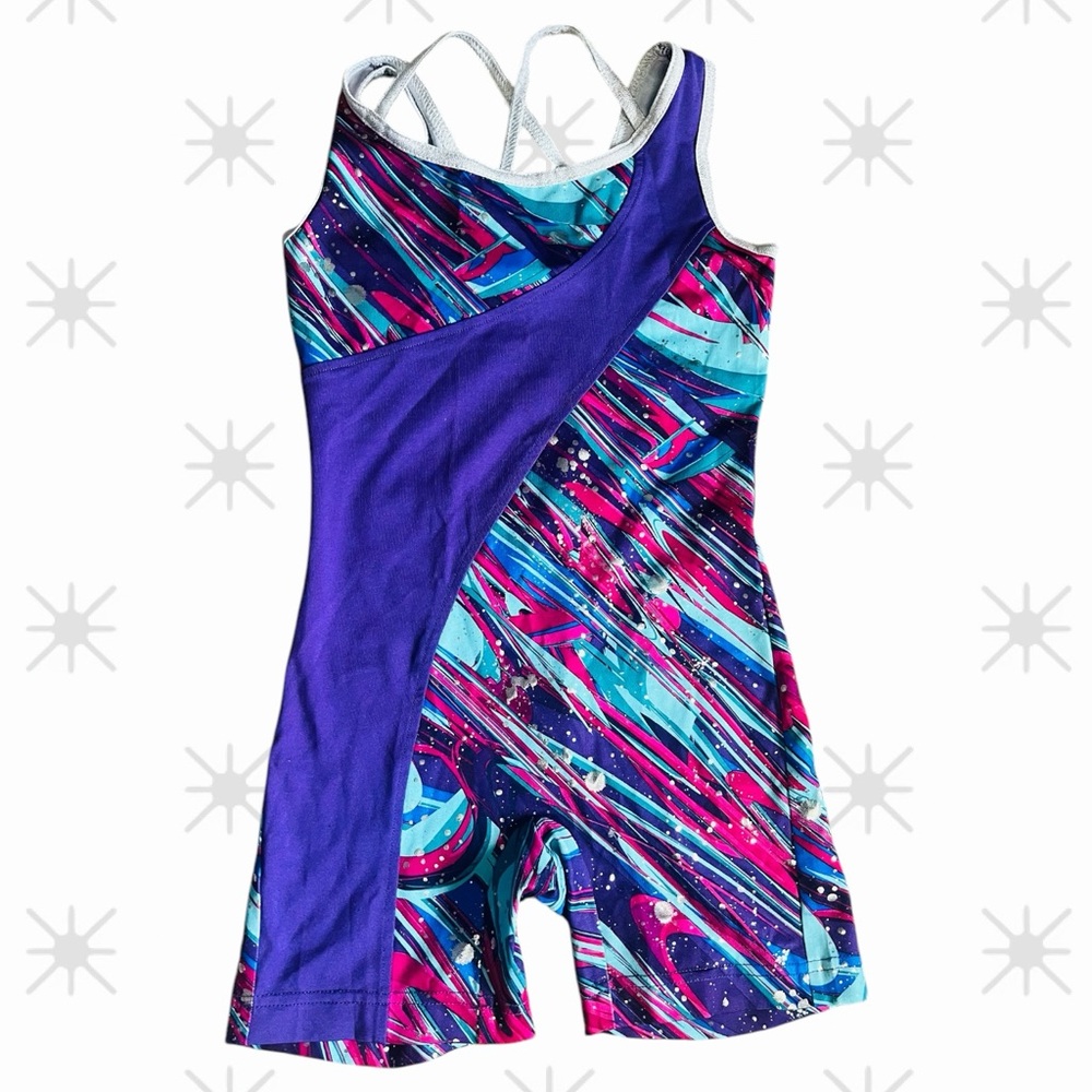 Gymnastics Unitard, Girls Size 6, Danskin
